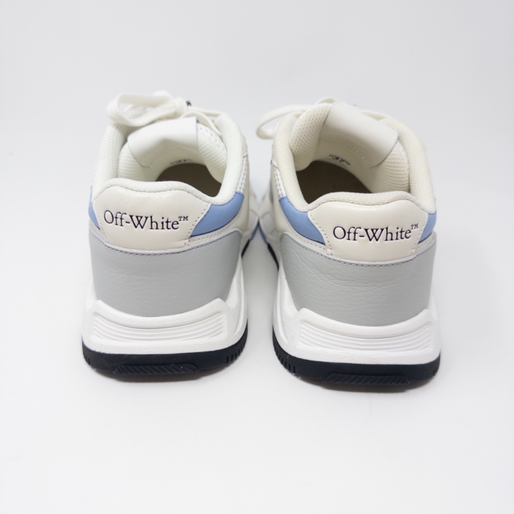 Off-White Runner B Sneaker Women’s Sneaker 37 EU 7 US Blue White - Picture 6 of 7